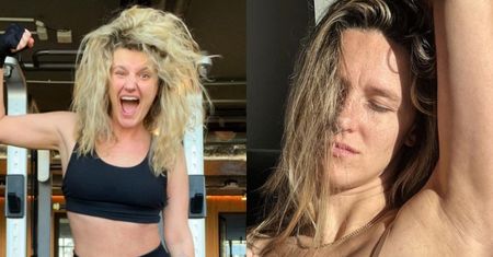 Aleksandra Żebrowska pozuje w bieliźnie i z dzieckiem przy piersi. "Przynajmniej pacha ogolona". Zborowska komentuje... (FOTO)