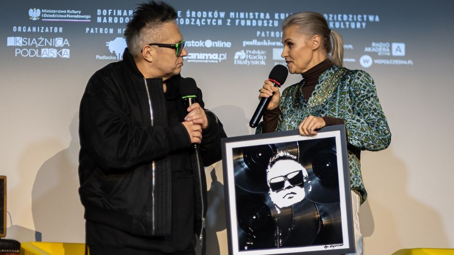 Muniek Staszczyk na festiwalu literackim