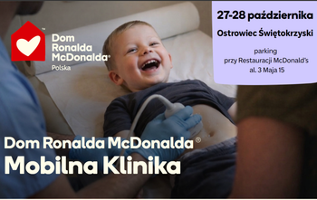 Bezpłatne USG dzieci w Ostrowcu. Mobilna Klinika wraca na dwa dni