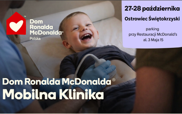 Bezpłatne USG dzieci w Ostrowcu. Mobilna Klinika wraca na dwa dni