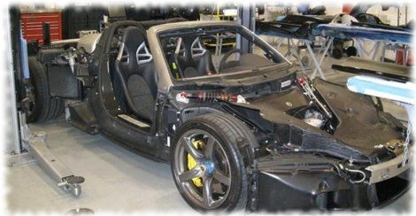 Porsche Carrera GT topless