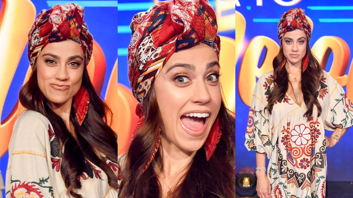 Maja Hyży już wróciła do pracy po porodzie. Wzięła udział w nagraniach "Jaka to melodia?"