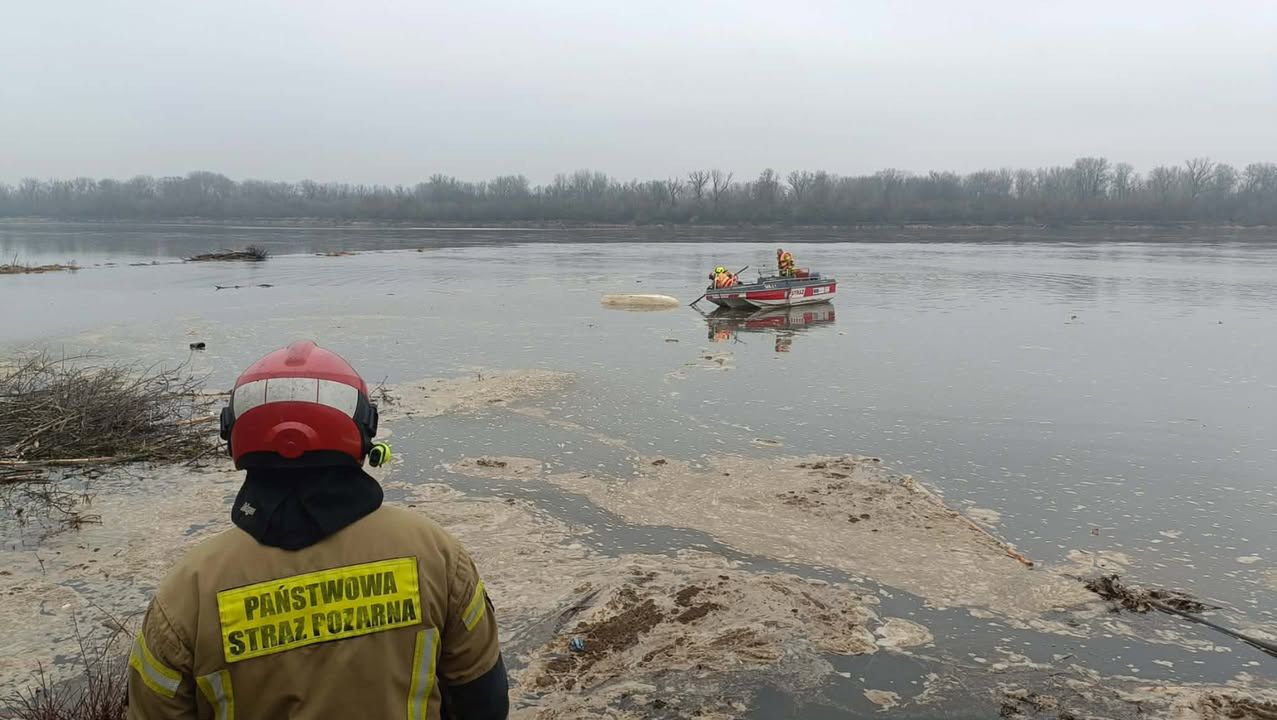 Wyszogród: tragiczne zdarzenie na Wiśle. Odnaleziono ciało wędkarza