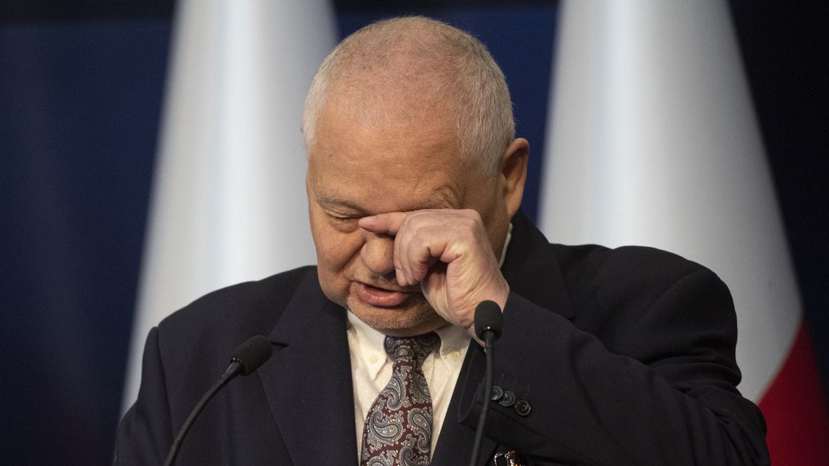 06.05.2022. Warszawa. Konferencja prasowa prezesa Narodowego Banku Polskiego po posiedzeniu Rady Polityki Pienieznej.  n/z Adam Glapinski