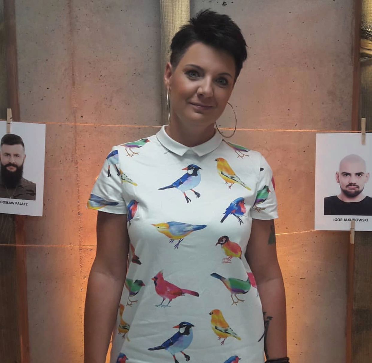 Iza Mączka w odświeżonej fryzurze