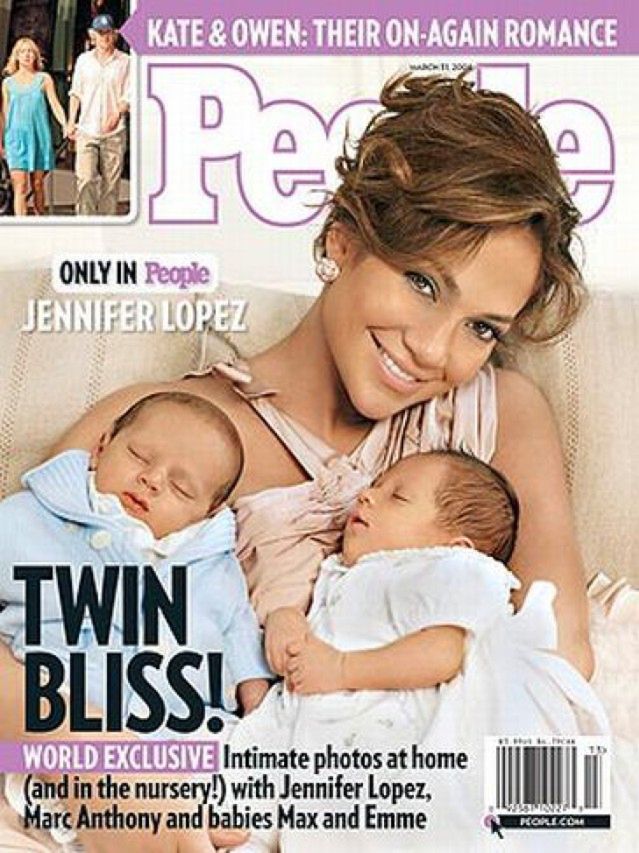 "Złote" bliźnięta Jennifer Lopez