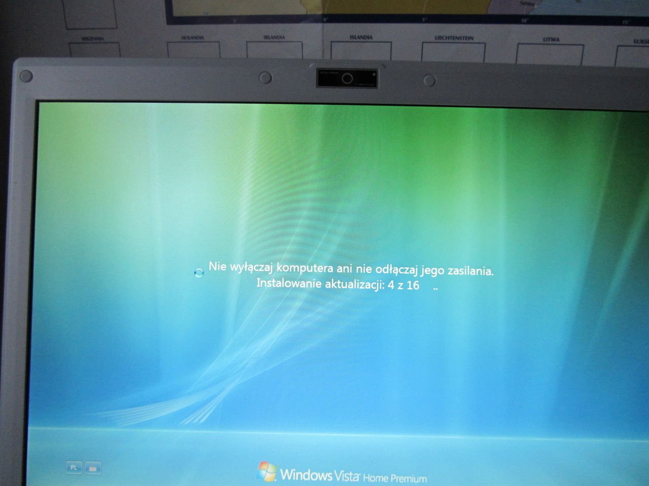 Instalowanie aktualizacji Windows Vista
