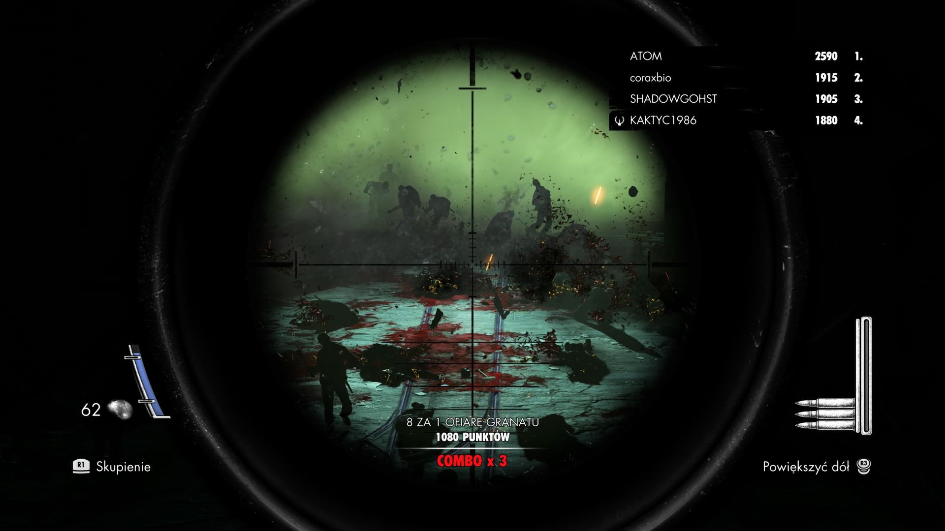 Zombie Army Trilogy — dynamiczna walka z agresją nieumarłych nazistów 7