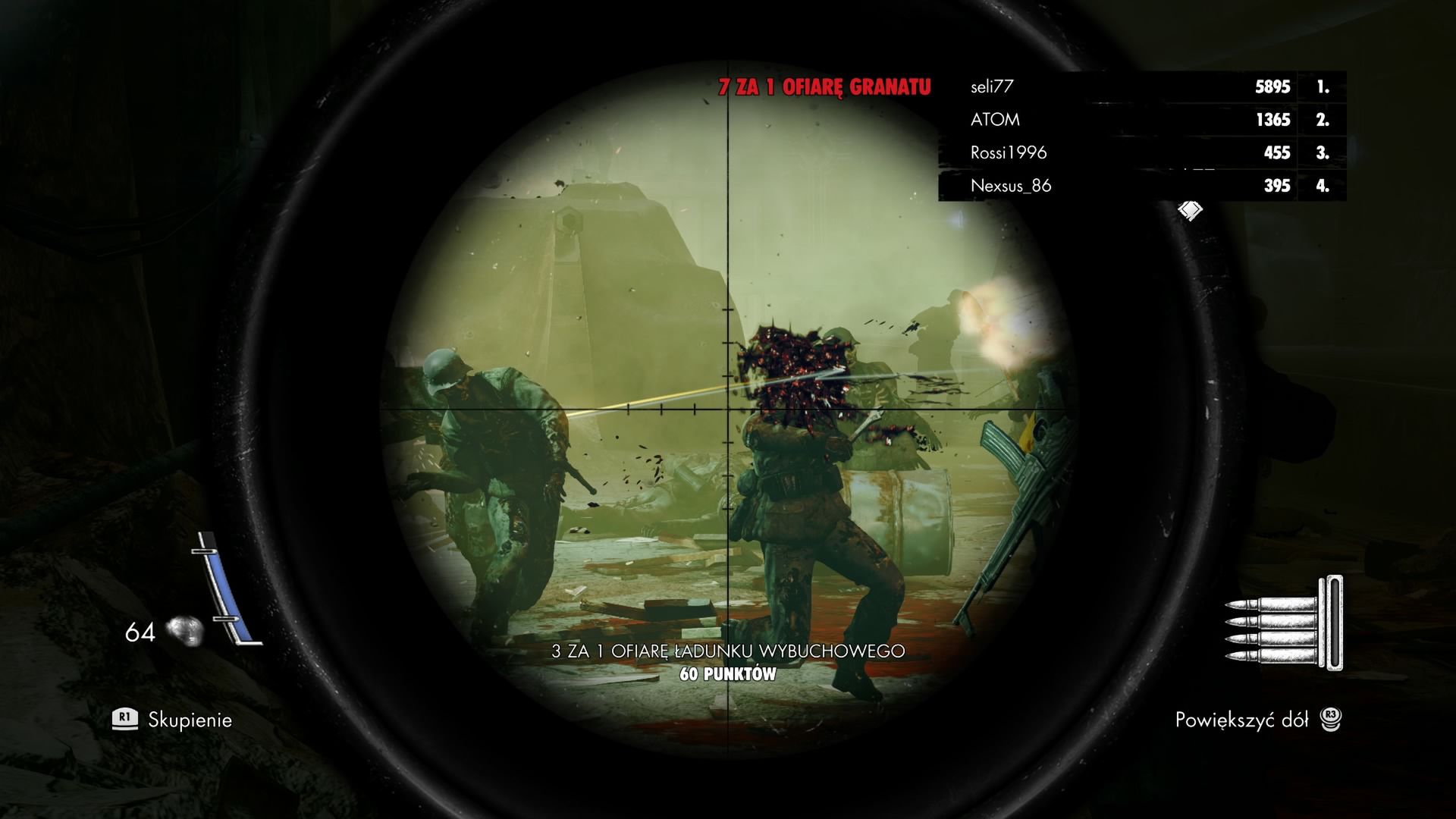 Zombie Army Trilogy — dynamiczna walka z agresją nieumarłych nazistów 4