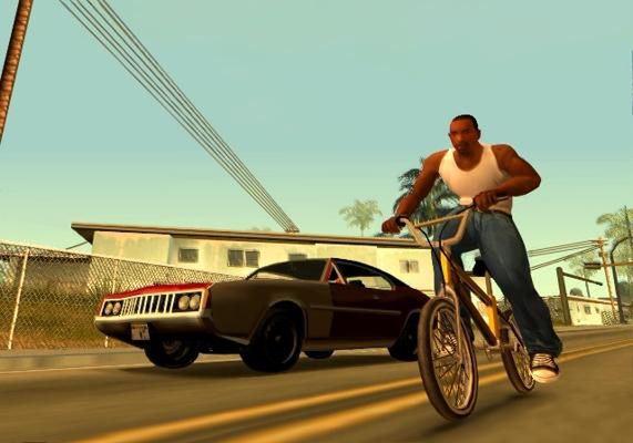 Grand Theft Auto: San Andreas. Najlepiej sprzedająca się gra na PS2  (17.33 milionów egzemplarzy według Wikipedii).