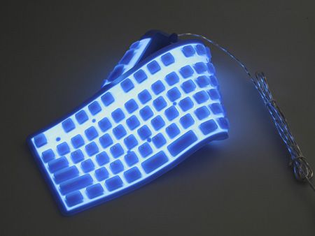 Brando Flexible Illuminated Full Sized Keyboard