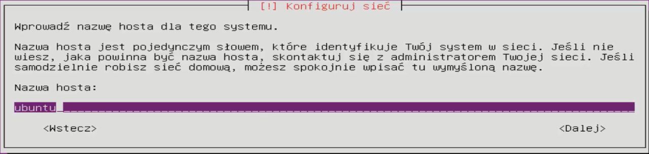 Ubuntu Serwer - Instalacja 009