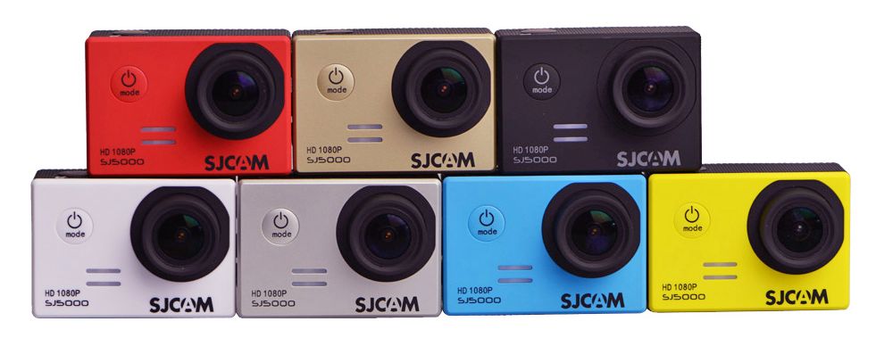 Linia SJ5000 dostępna w 7 wersjach kolorystycznych (źródło: sjcam.com)