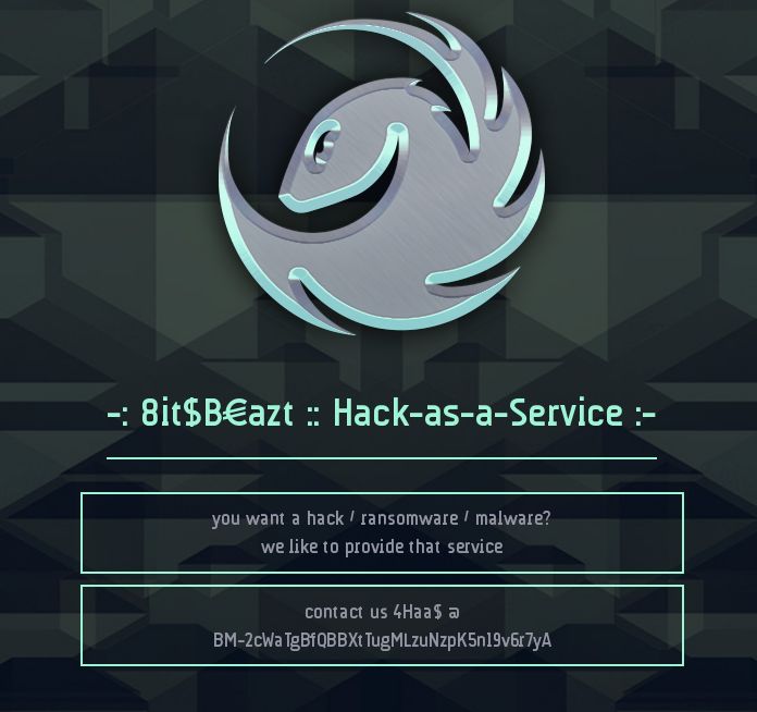 Grupa przestępcza oferuje swoje usługi w sieci Tor