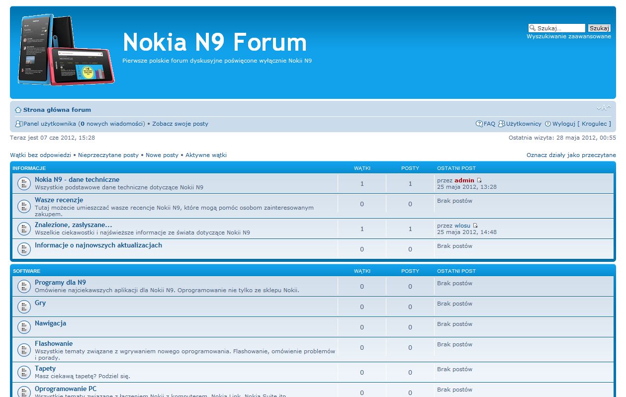 Pierwsze polskie forum wyłącznie o Nokii N9