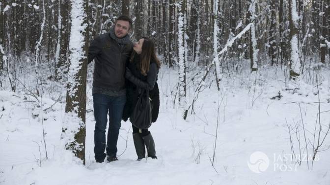 Randka Zuzy (Anita Sokołowska) i Janka (Marek Bukowski) w 78 odcinku serialu Przyjaciółki, fot: Polsat