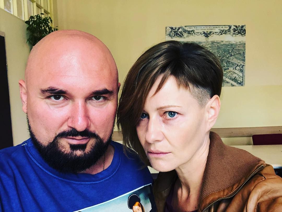 Małgorzata Kożuchowska na planie nowego filmu Patryka Vegi Plagi Breslau