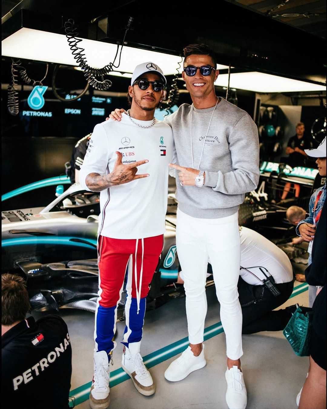 Cristiano Ronaldo - Lewis Hamillton