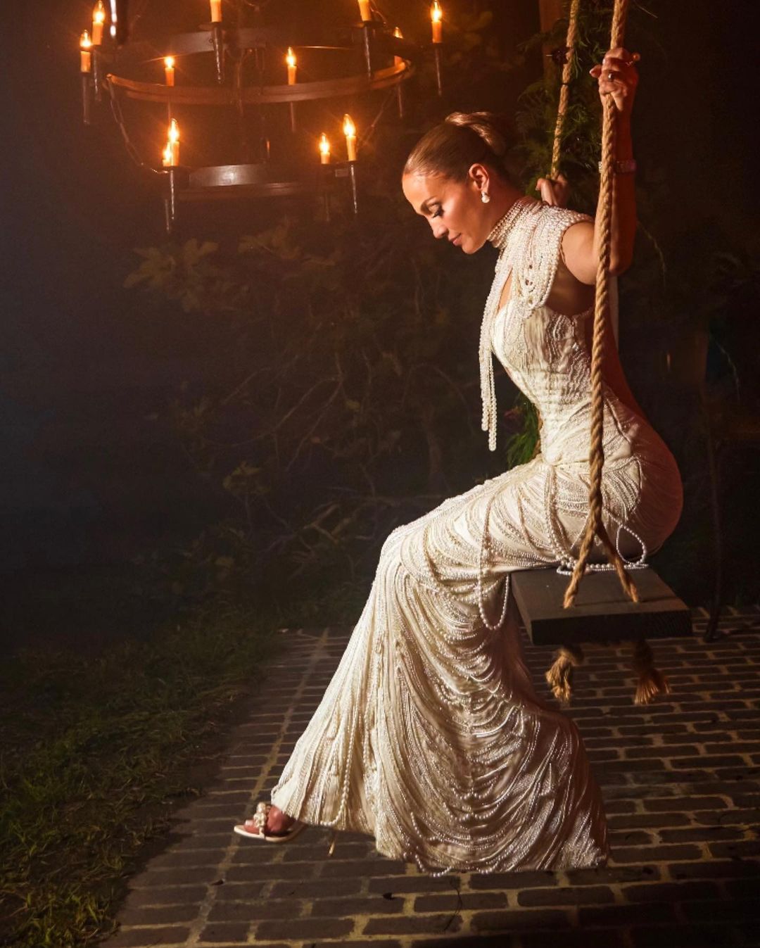Jennifer Lopez - suknia ślubna