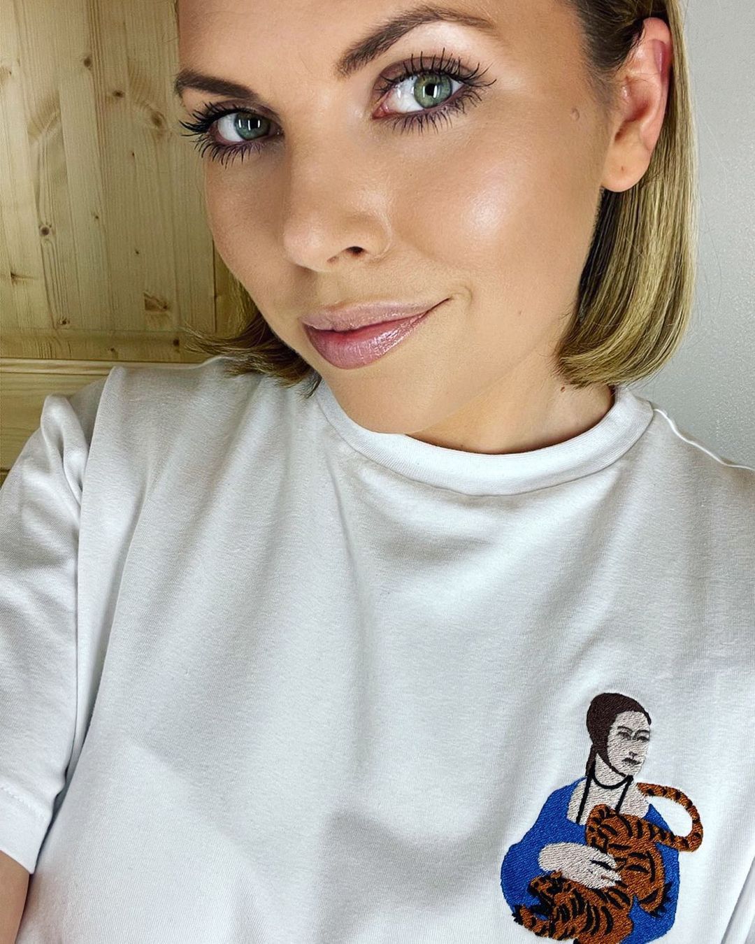 Aleksandra Kwaśniewska - nowa fryzura