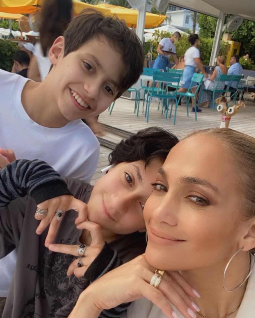 Jennifer Lopez z dziećmi
