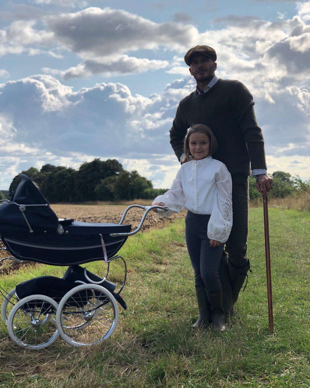 Nowa fryzura Harper Beckham