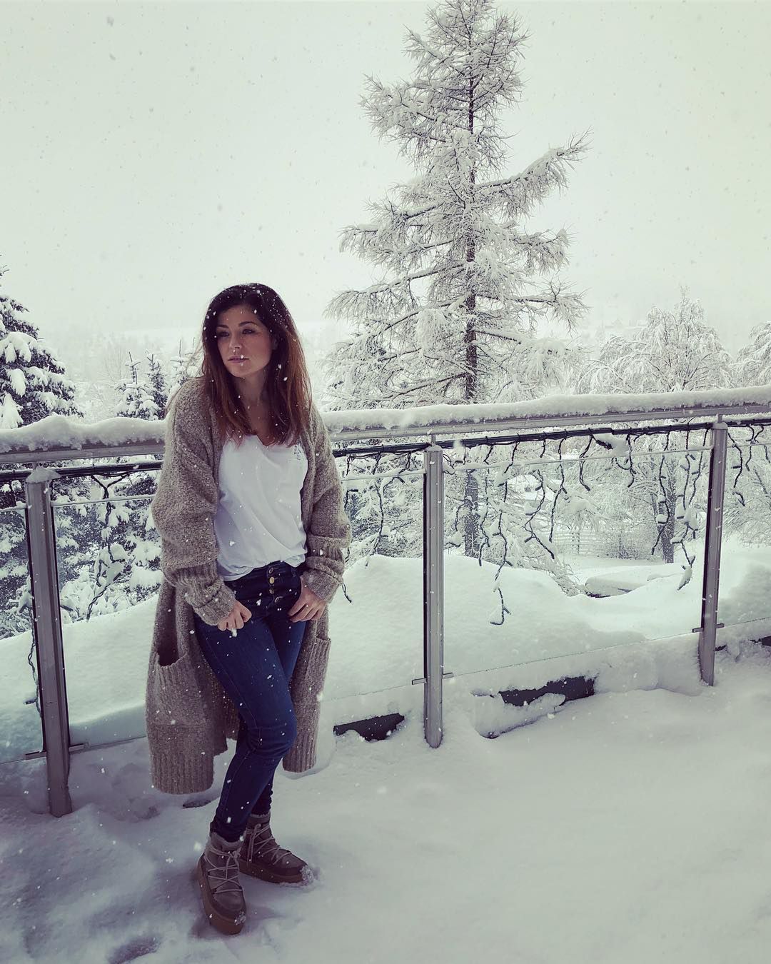 Katarzyna Cichopek pozdrawia spod Giewontu