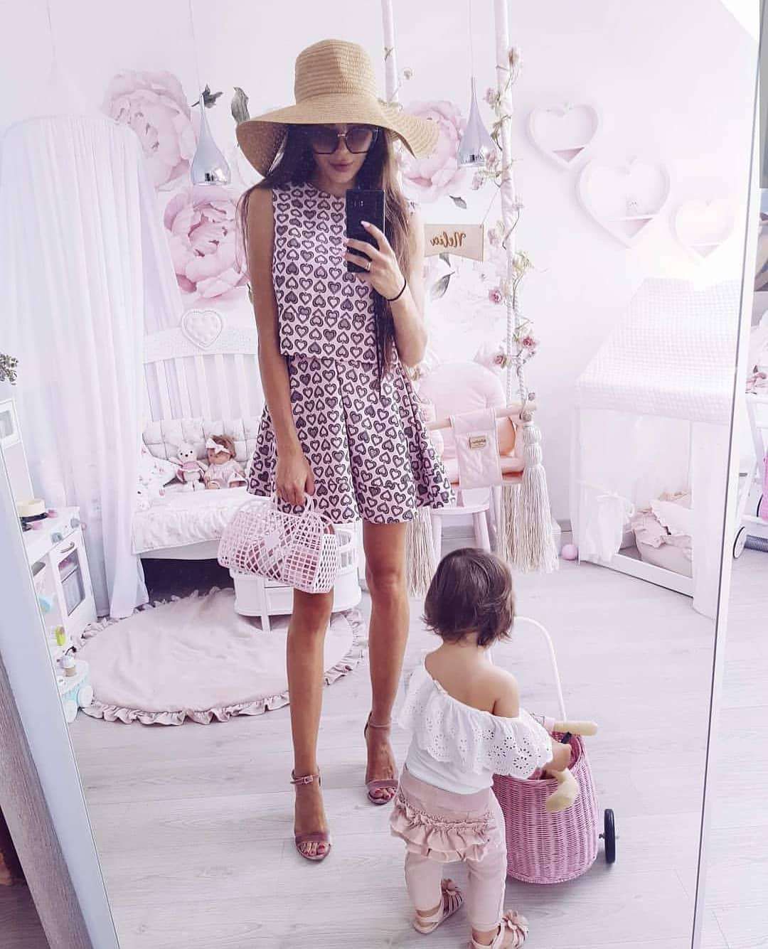 Oliwia P. i jej córeczka