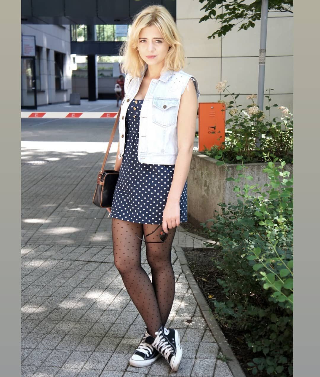 Adriana Kalska w blond włosach