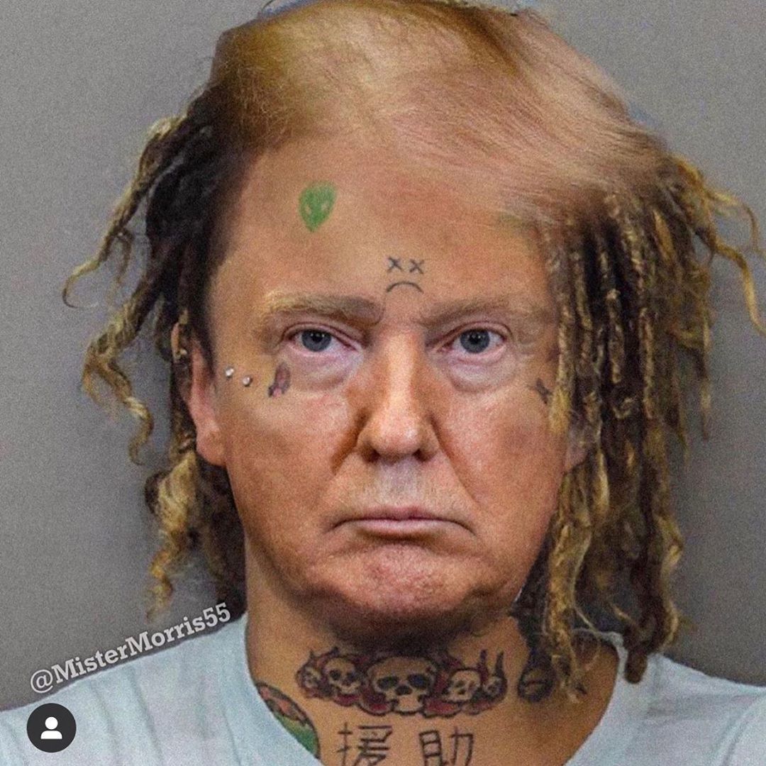 Lil Pump jako Lil Trump