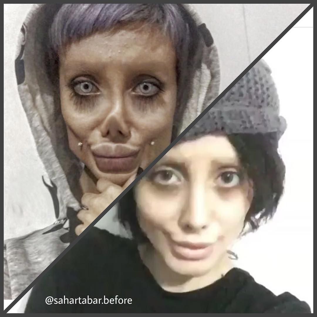 Sahar Tabar - Zombie Angelina Jolie
