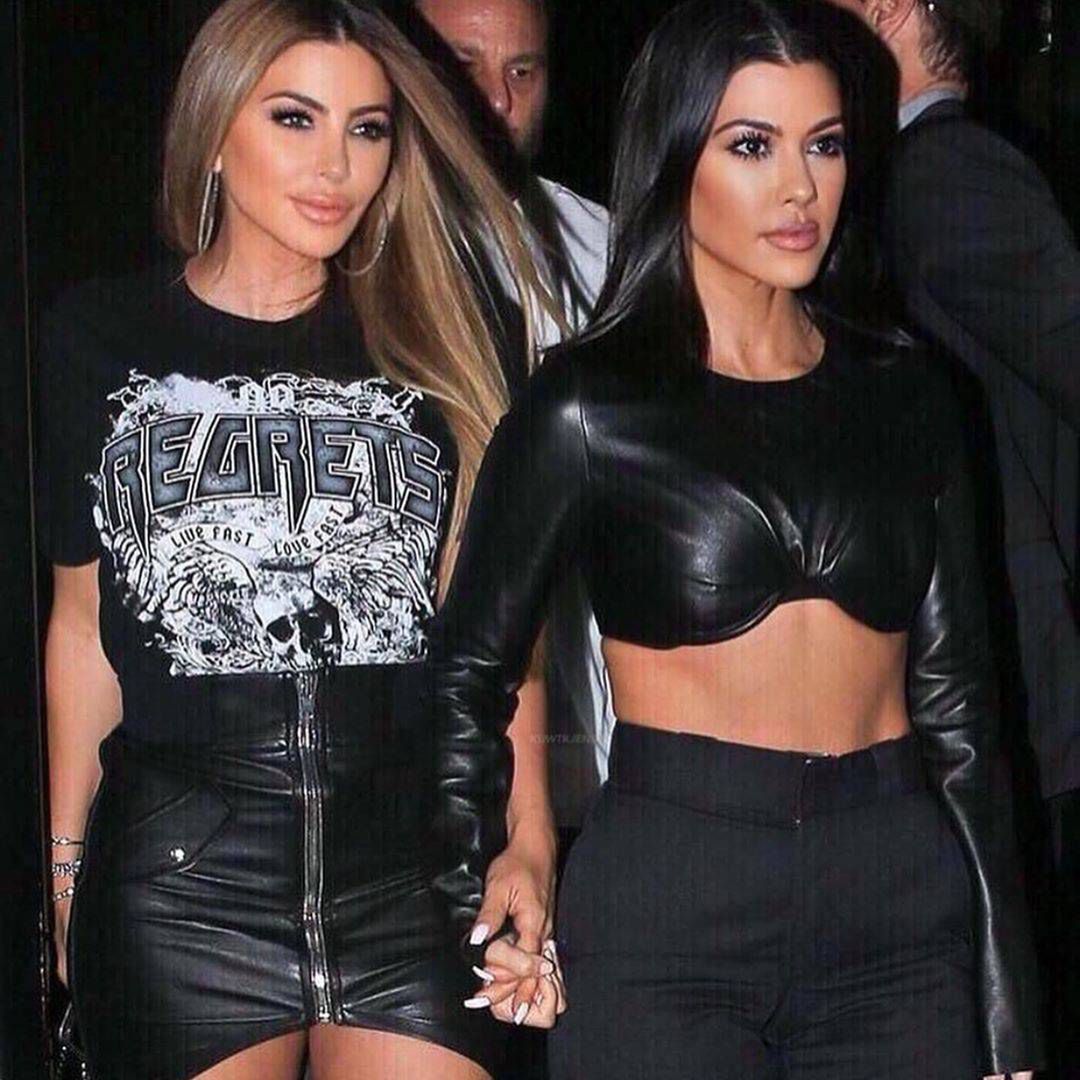 Kourtney Kardashian i Larsa Pippen