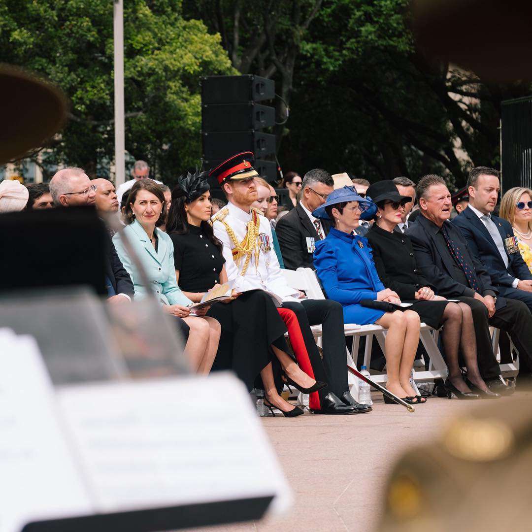 Meghan Markle i książę Harry uczcili Australijczyków, poległych w I Wojnie Światowej w Sydney