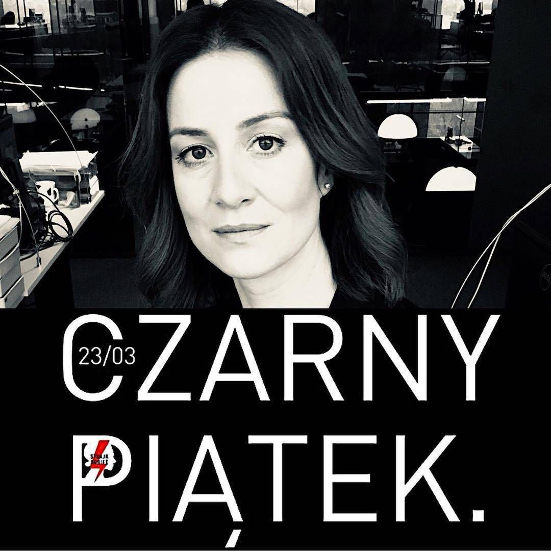 Maja Ostaszewska popiera Strajk kobiet