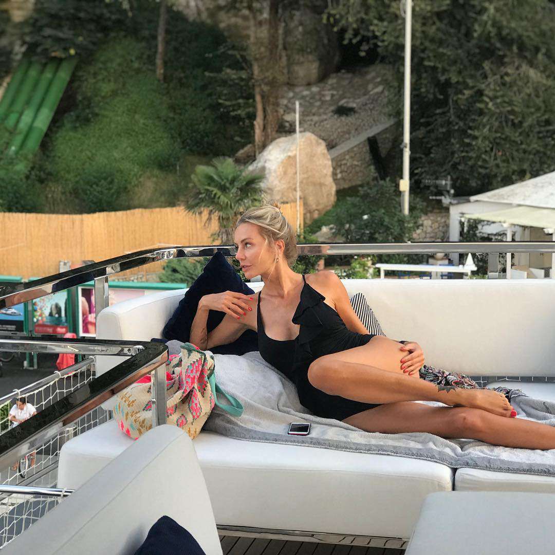 Agnieszka Woźniak-Starak z Piotrem Starakiem na wakacjach na Capri