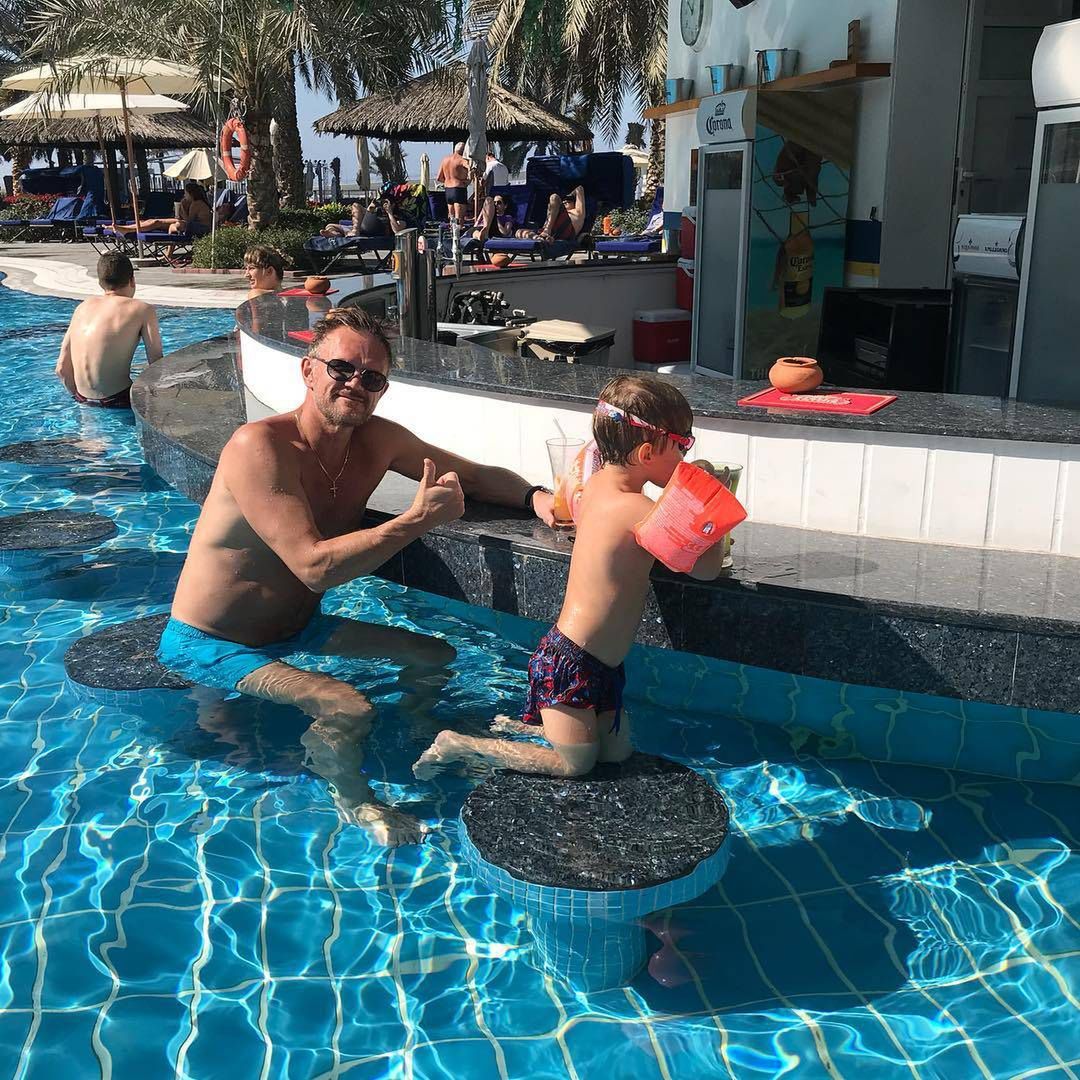 Edyta Pazura w ciąży na wakacjach w Dubaju