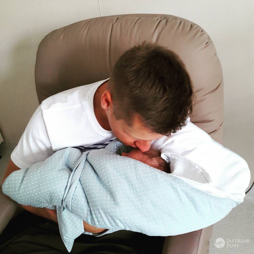 Marcin Mroczek ma drugiego syna