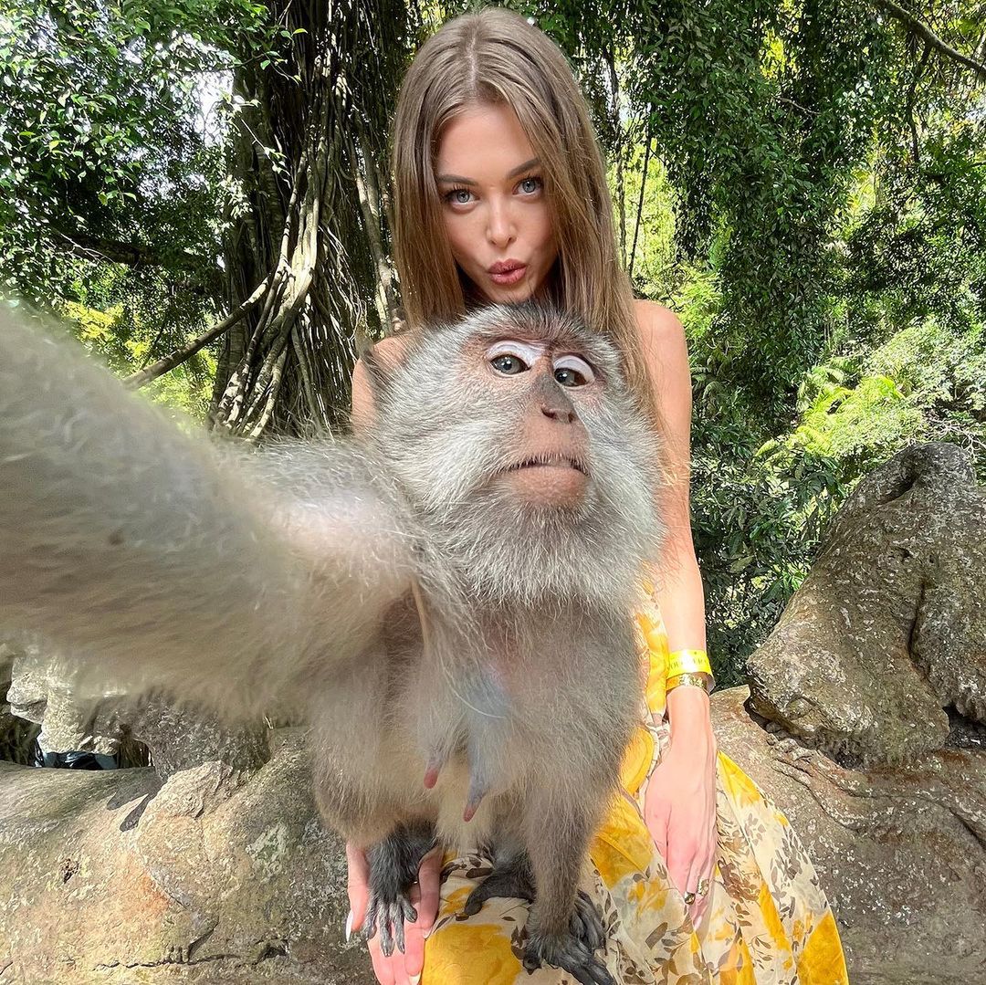 Joanna Opozda na Bali
