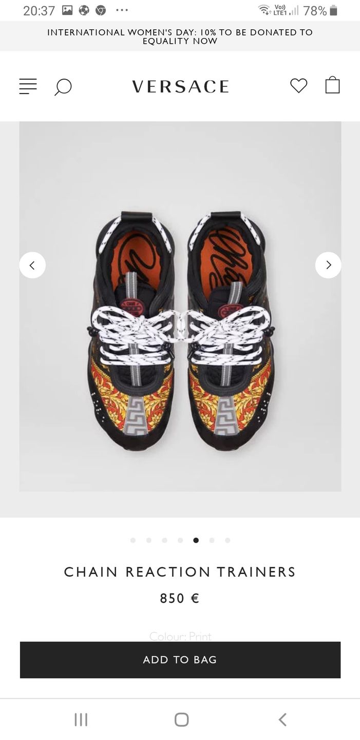Buty Versace - model jaki nosi Robert Lewandowski