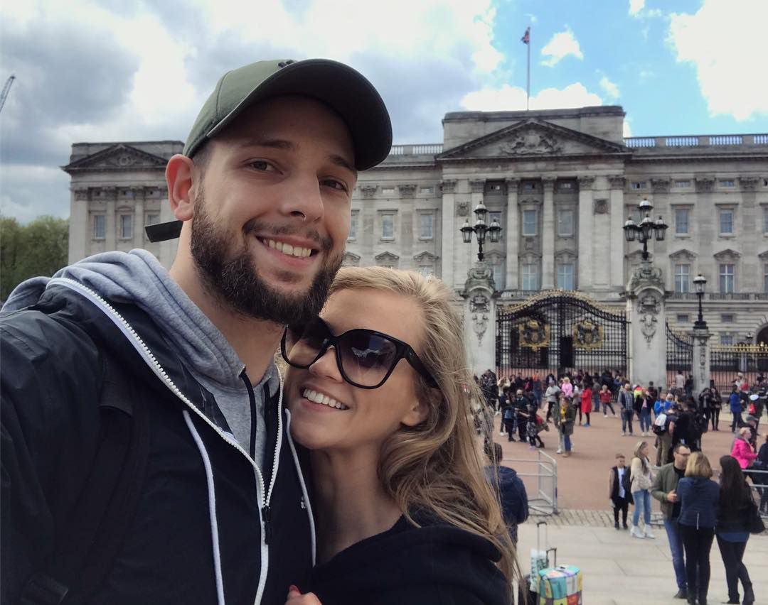 Agnieszka Kaczorowska i Maciej Peja w Londynie