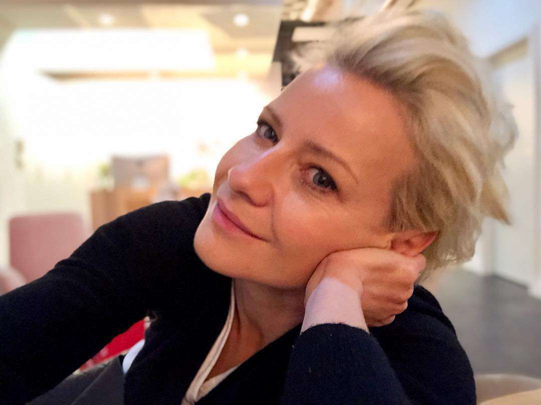 Małgorzata Kożuchowska bez makijażu zapowiada zabieg na twarz