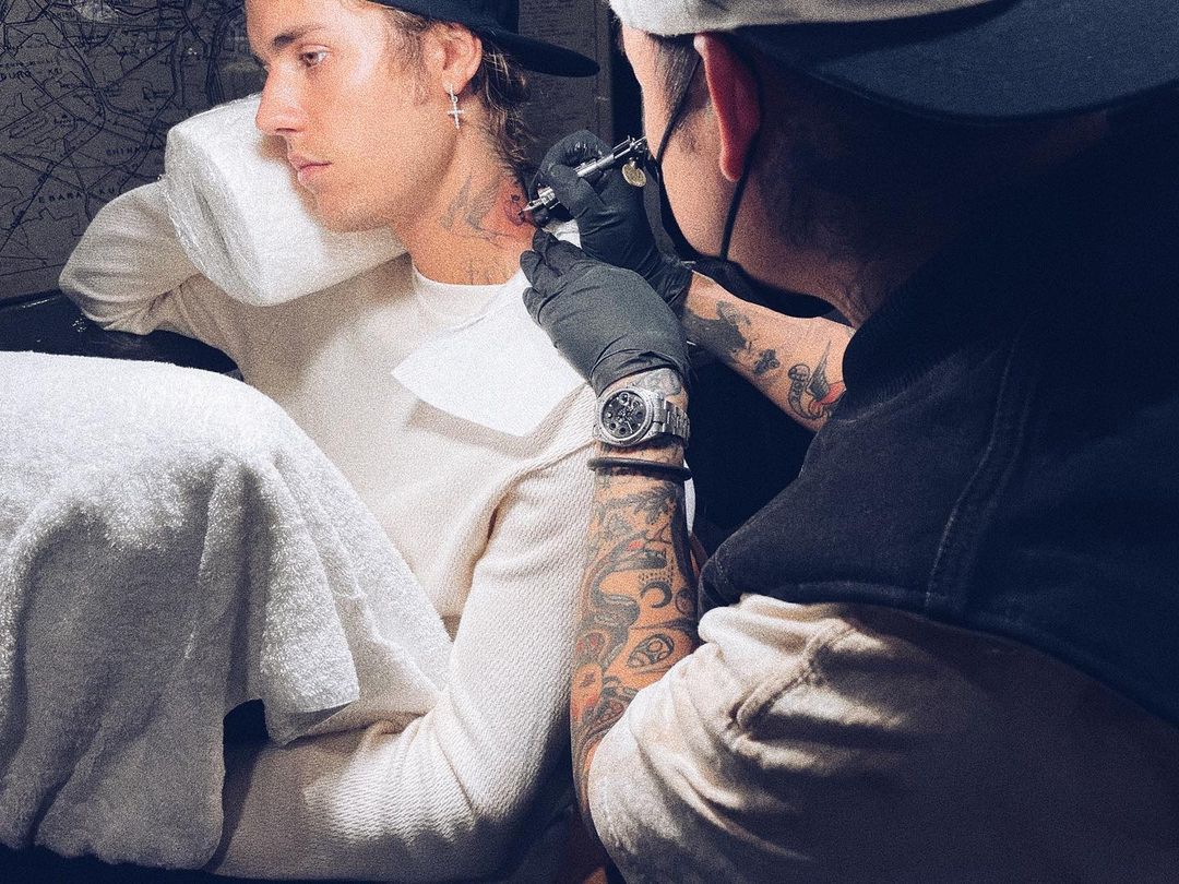 Nowy tatuaż Justina Biebera