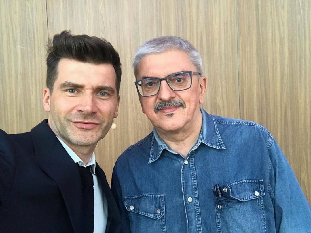 Marek Niedźwiecki i Tomasz kammel
