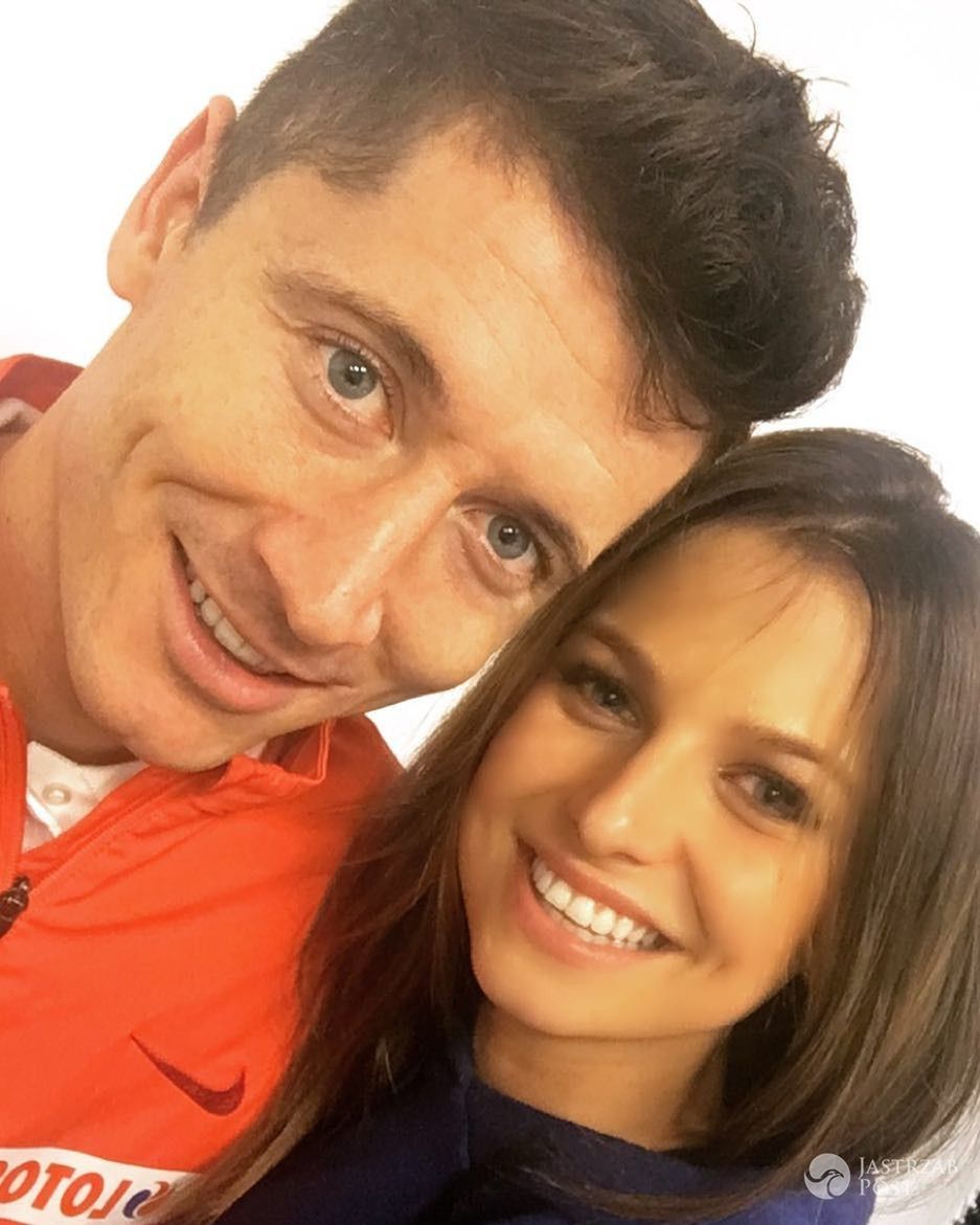 Robert Lewandowski i Anna Lewandowska