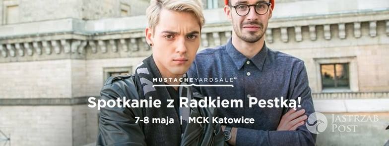 Zlot fanów Radka Pestki w Katowicach na Mustache Yard Sale