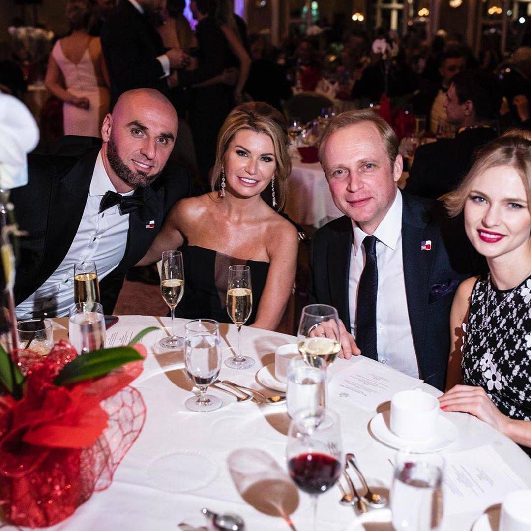 Piotr Adamczyk, Karolina Szymczyk i Marcin Gortat