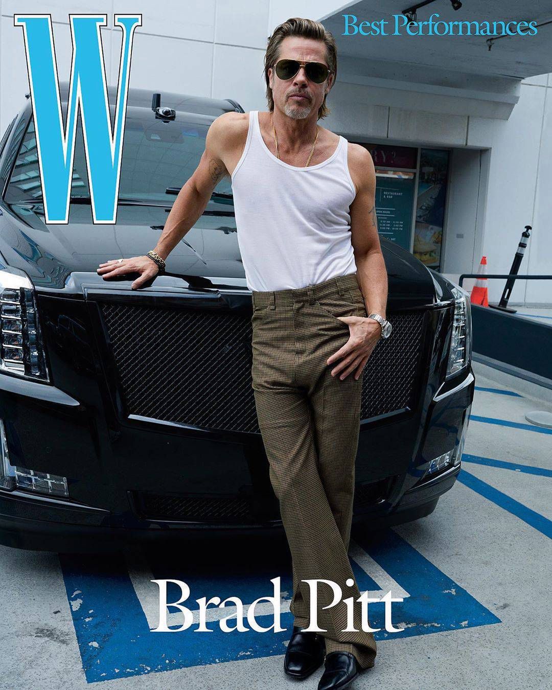 Brad Pitt jest bardzo chudy