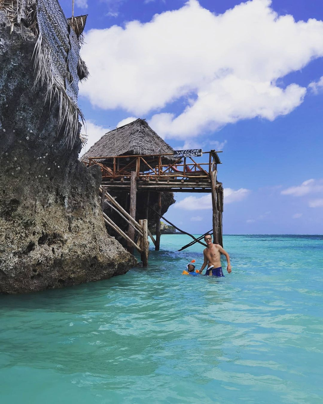 Marcin Mroczek na Zanzibarze