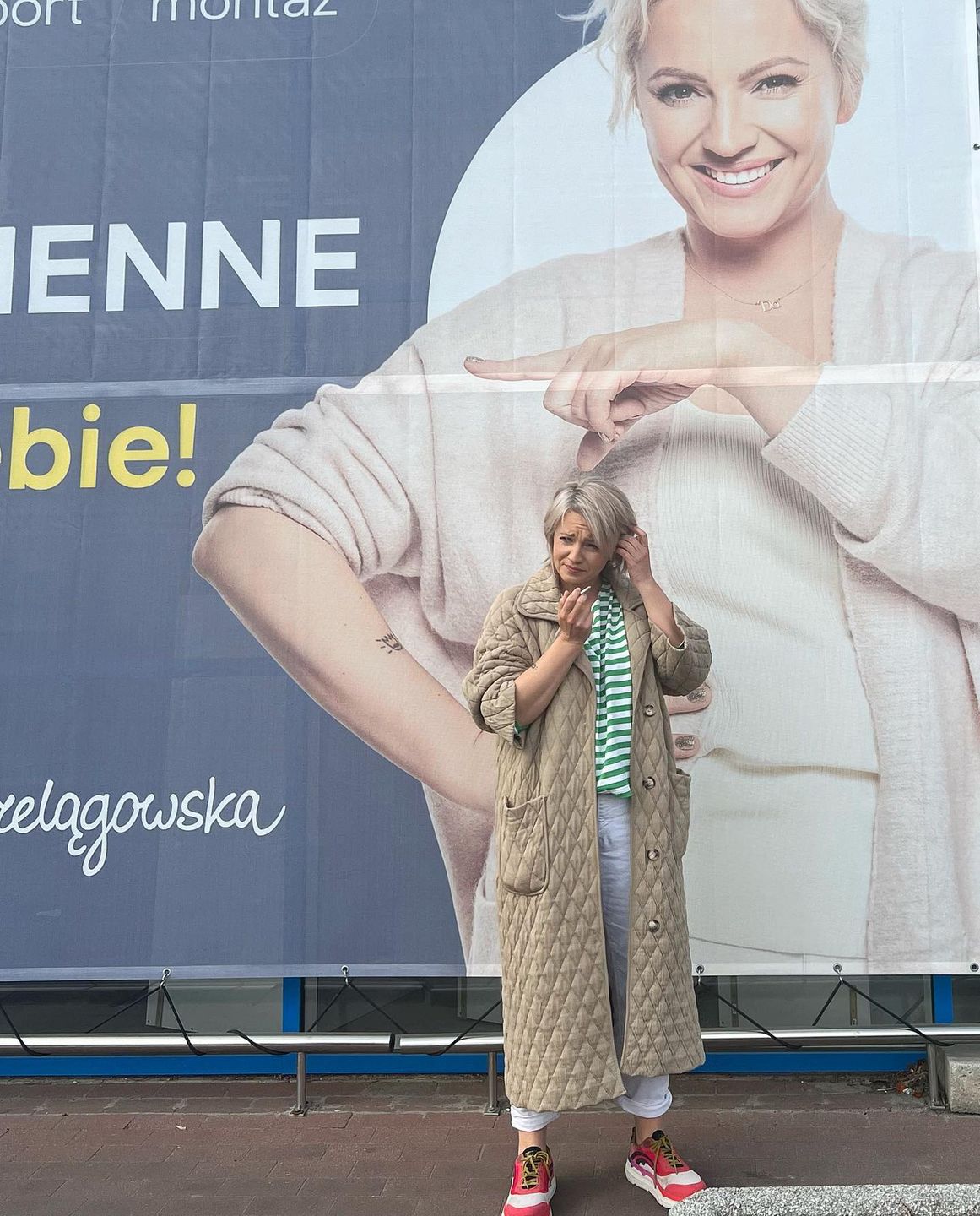 Dorota Szelągowska ma siwe włosy