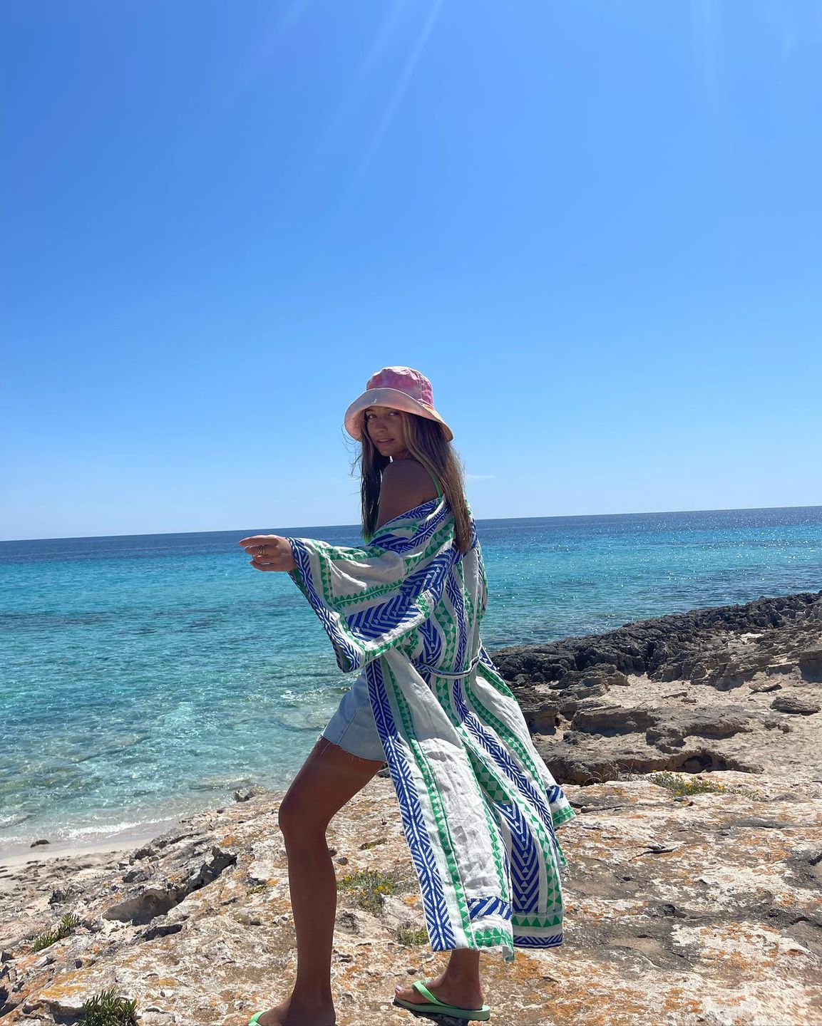 Julia Wieniawa na plaży